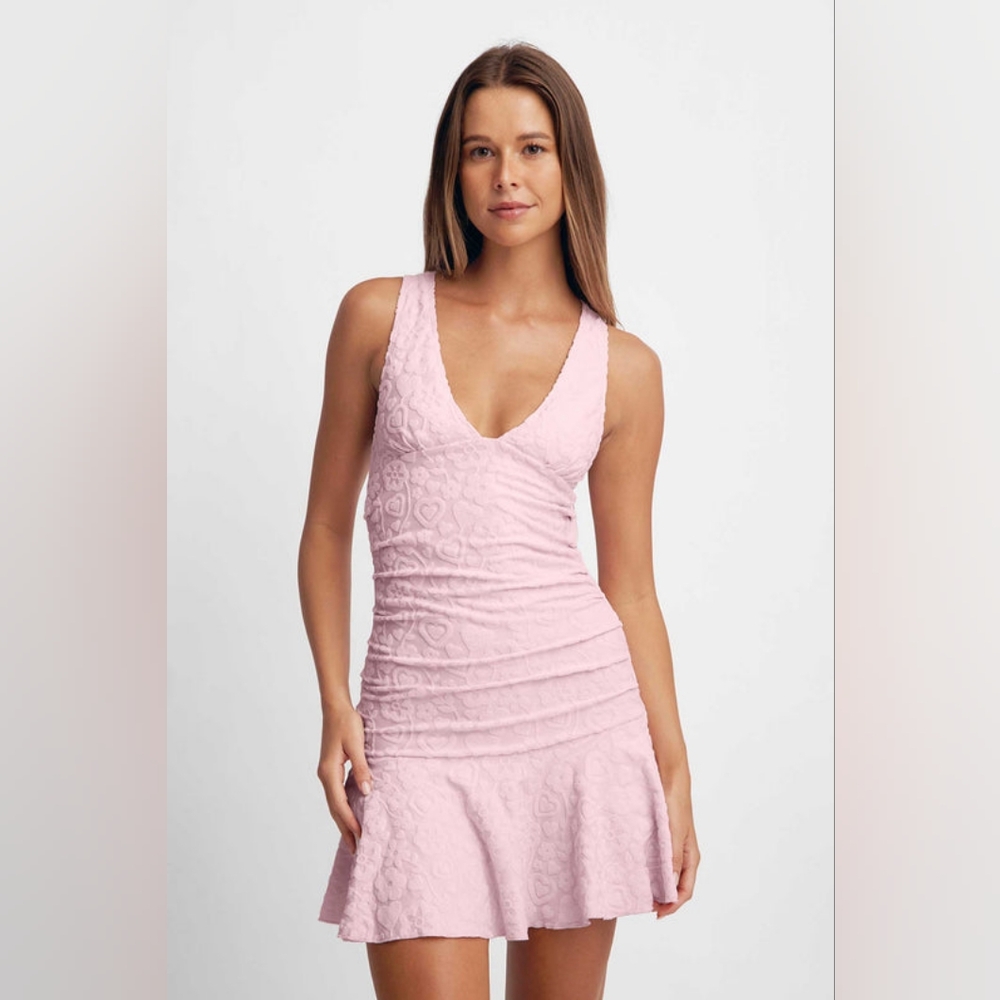 Blackbough Swim Alice Dress in Ballerina Jacquard NWT, Size S